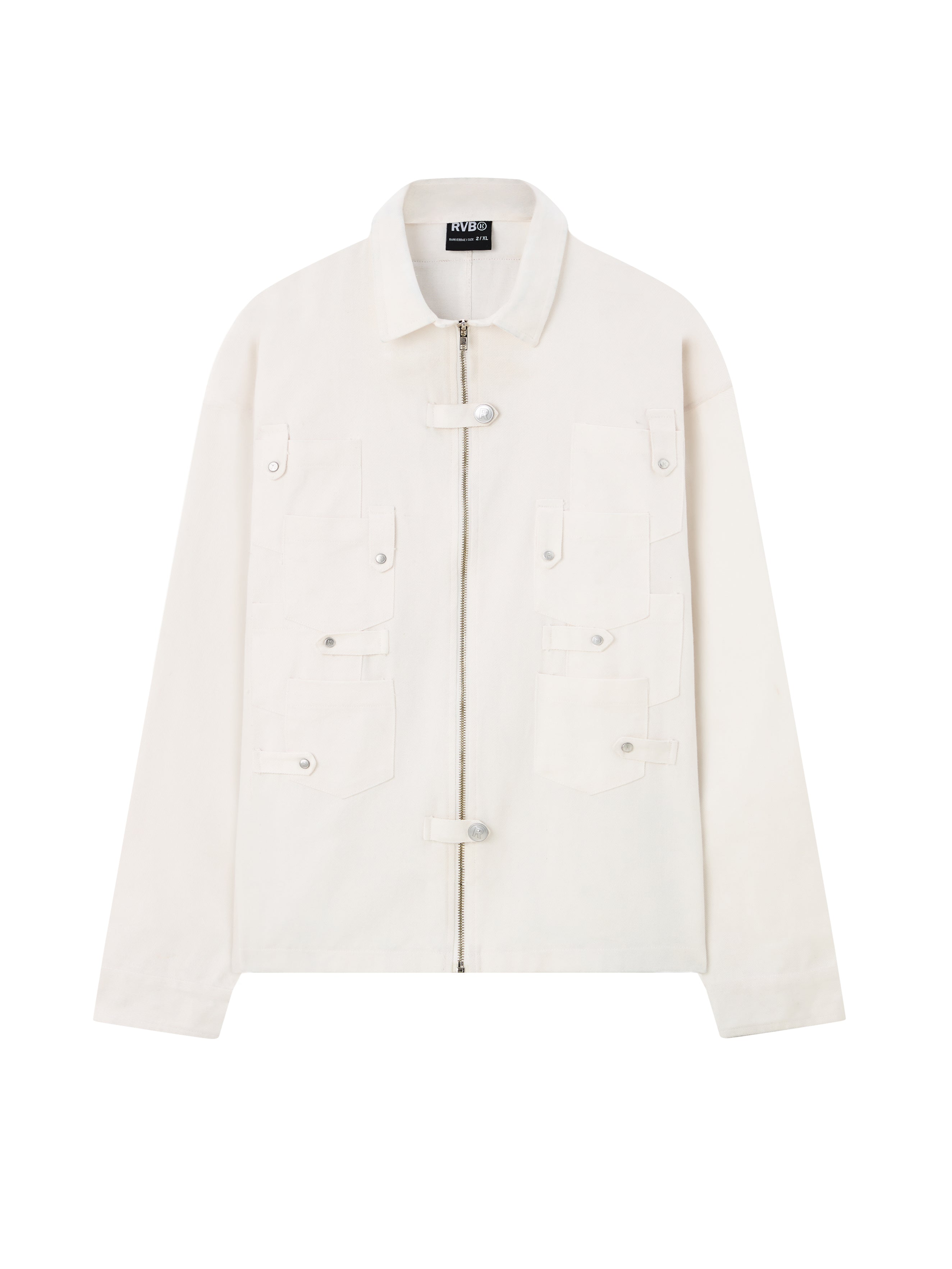 RVB Shinka Multi Pocket Longsleeve Shirt Vietnamese Streetwear