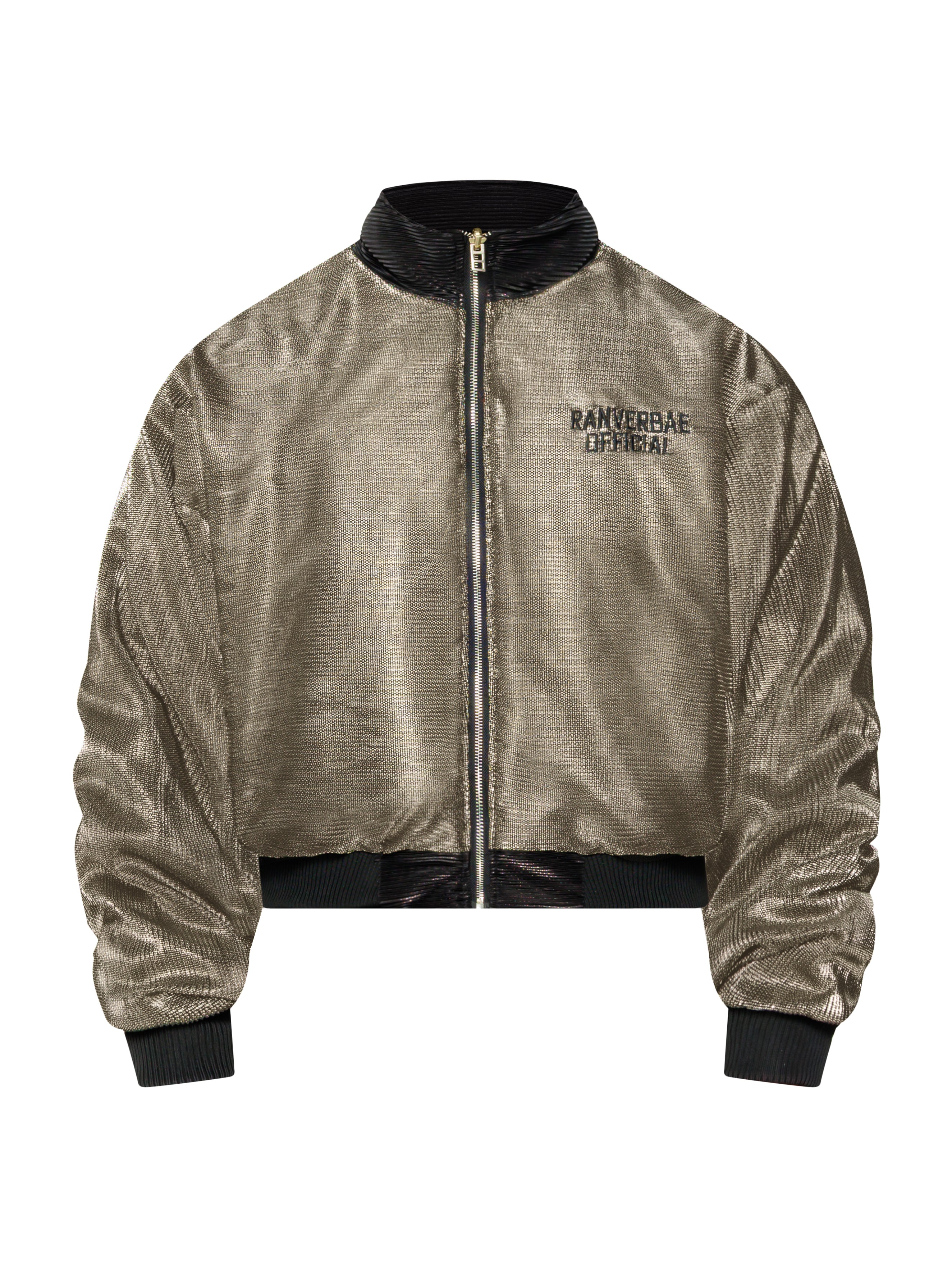 RVB Shinka Shift Reversible Bomber Jacket Gold Vietnamese Streetwear