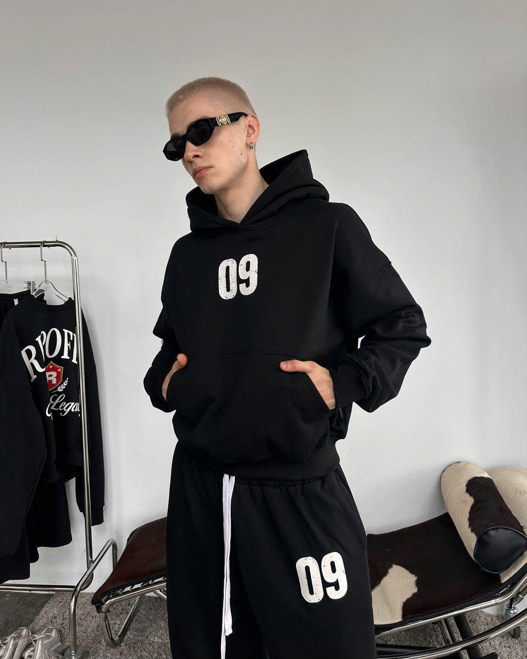 RIPOFFF 09 Logo Hoodie Vietnamese Streetwear