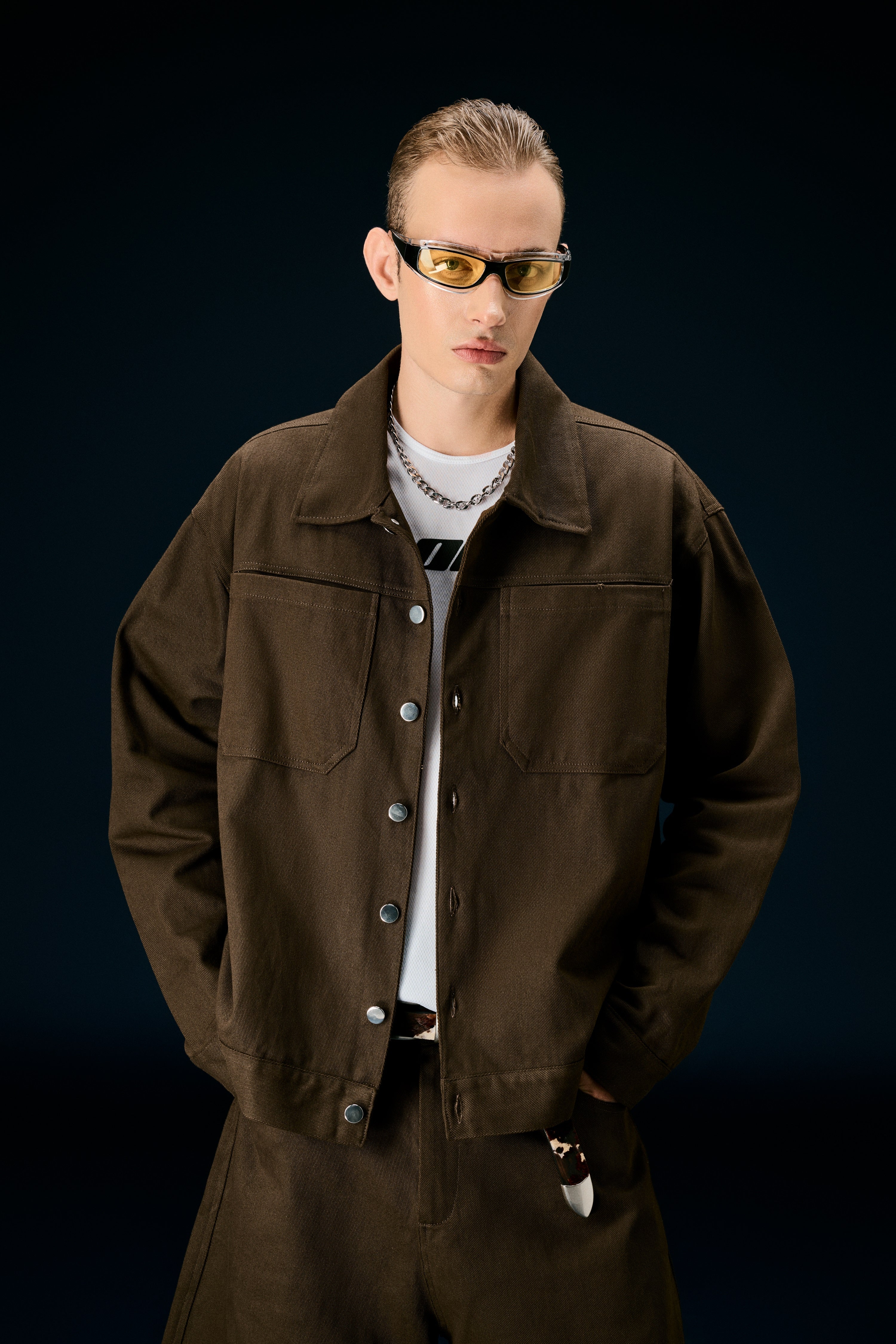 RIPOFFF Basic Khaki Jacket Vietnamese Streetwear