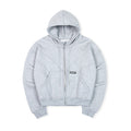 RIPOFFF Boxy Zip Hoodie Vietnamese Streetwear