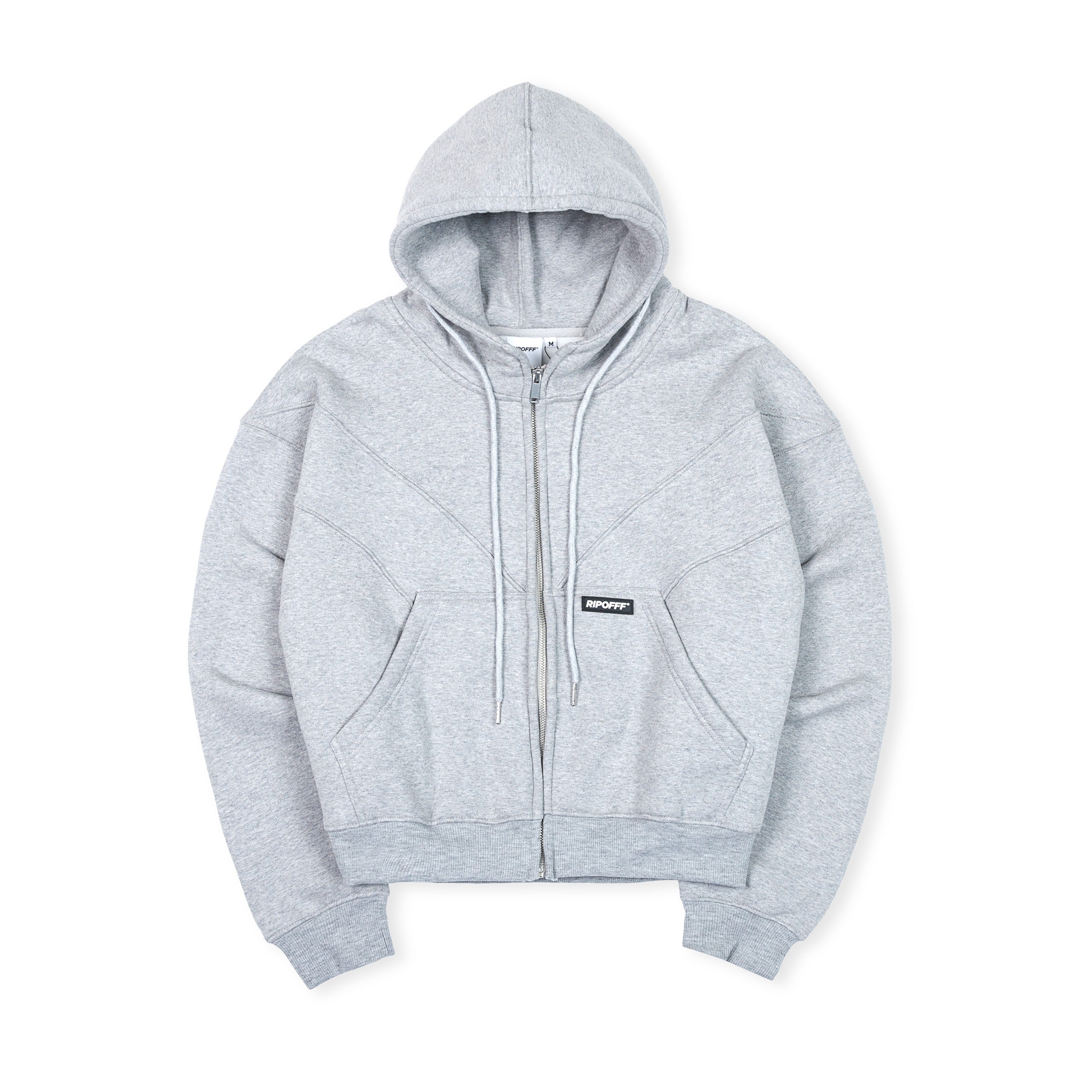 RIPOFFF Boxy Zip Hoodie Vietnamese Streetwear