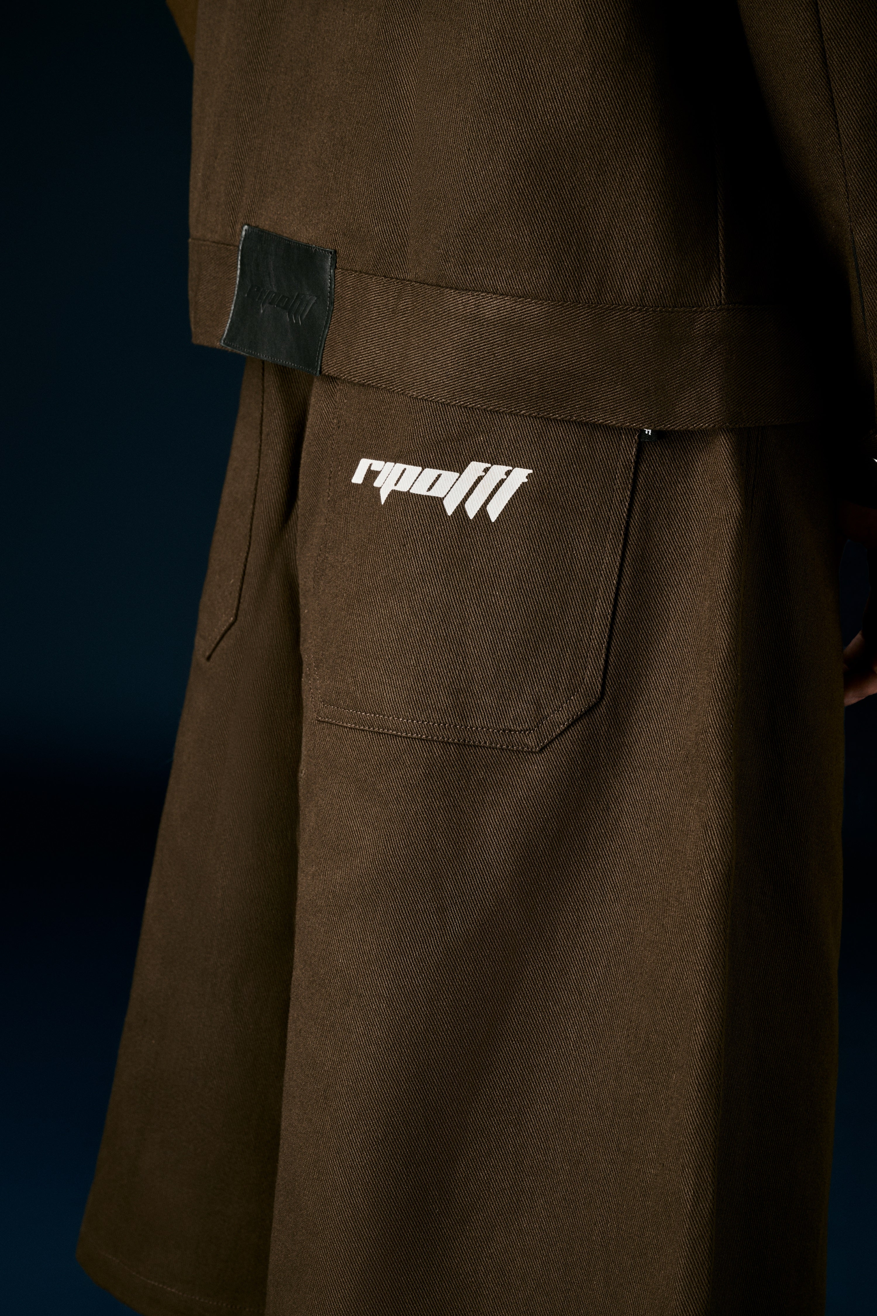 RIPOFFF Khaki Jorts Vietnamese Streetwear