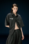 RIPOFFF Striped Shirt Vietnamese Streetwear