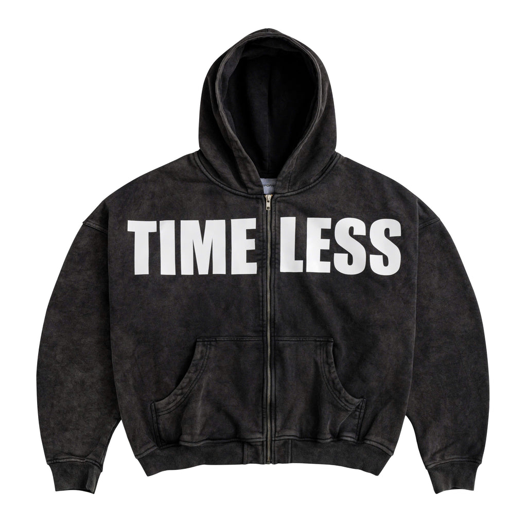 RIPOFFF Timeless Washed Zipped Hoodie Vietnamese Streetwear