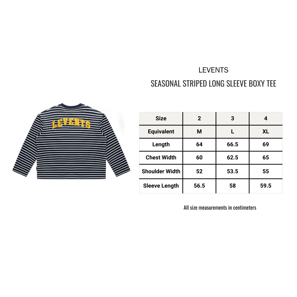 Seasonal Stripe Long Sleeve