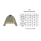 Shinka Core Denim Jacket Boxy Beige