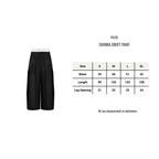RVB Shinka Drift Oversized Pant Black Vietnamese_Streetwear