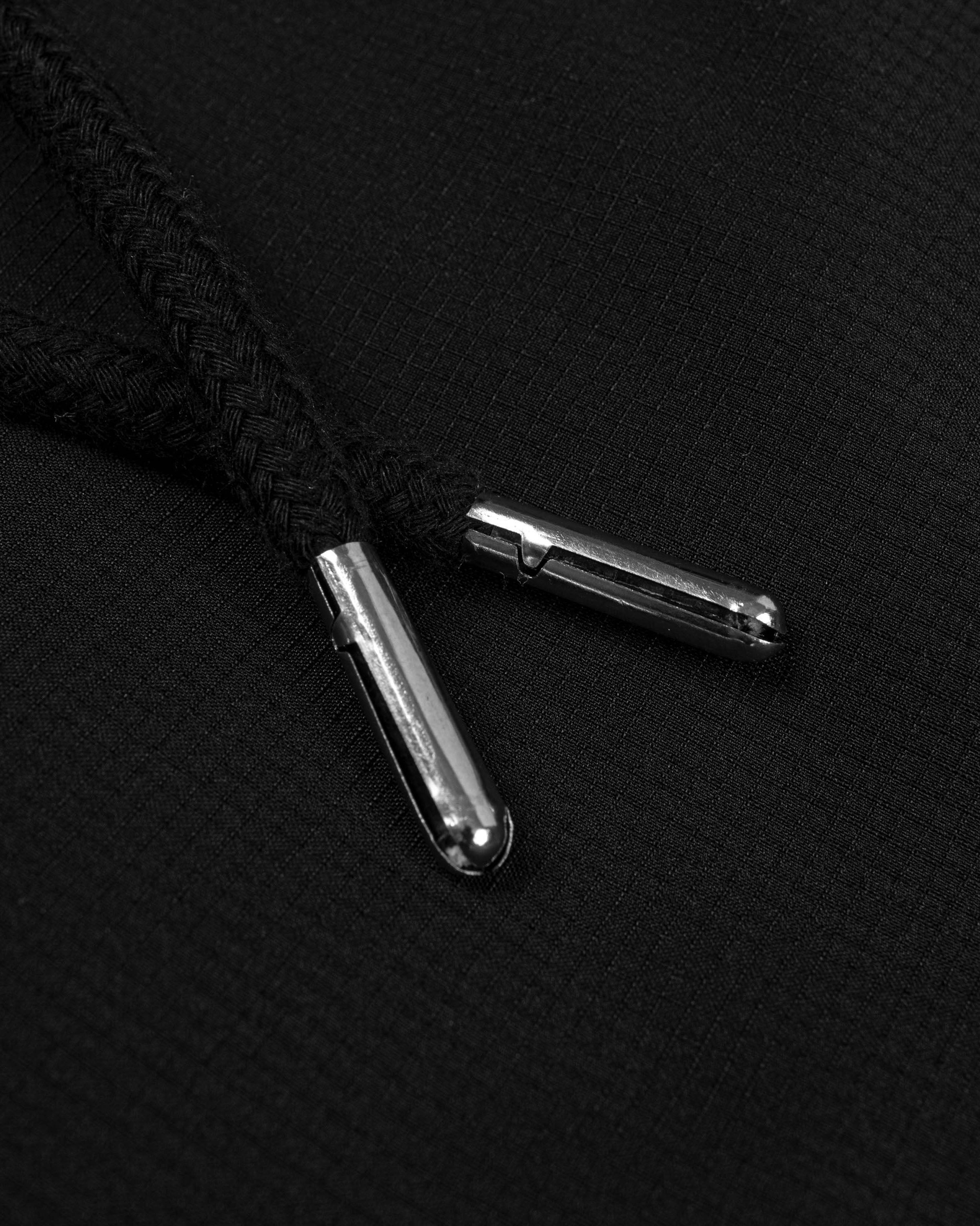 Sporty Nylon Cargo Pants