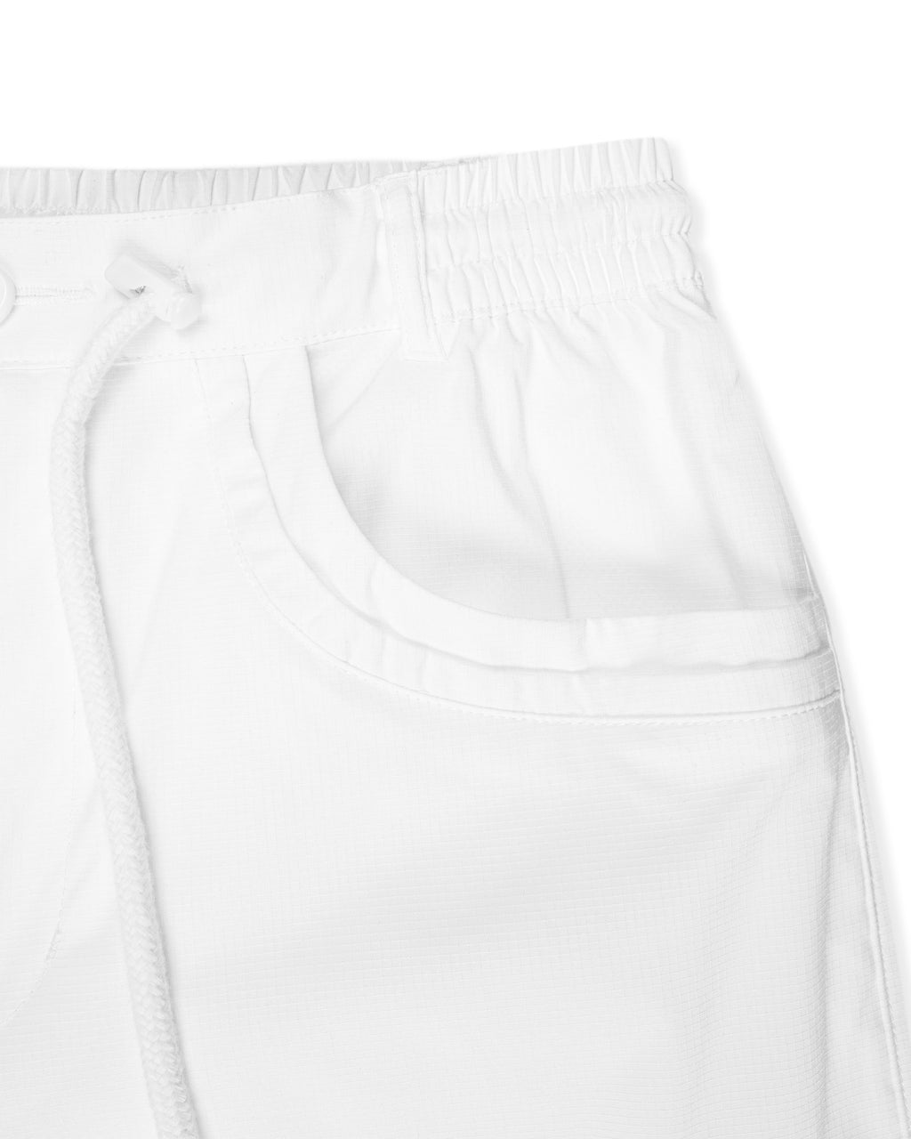 Sporty Nylon Cargo Pants