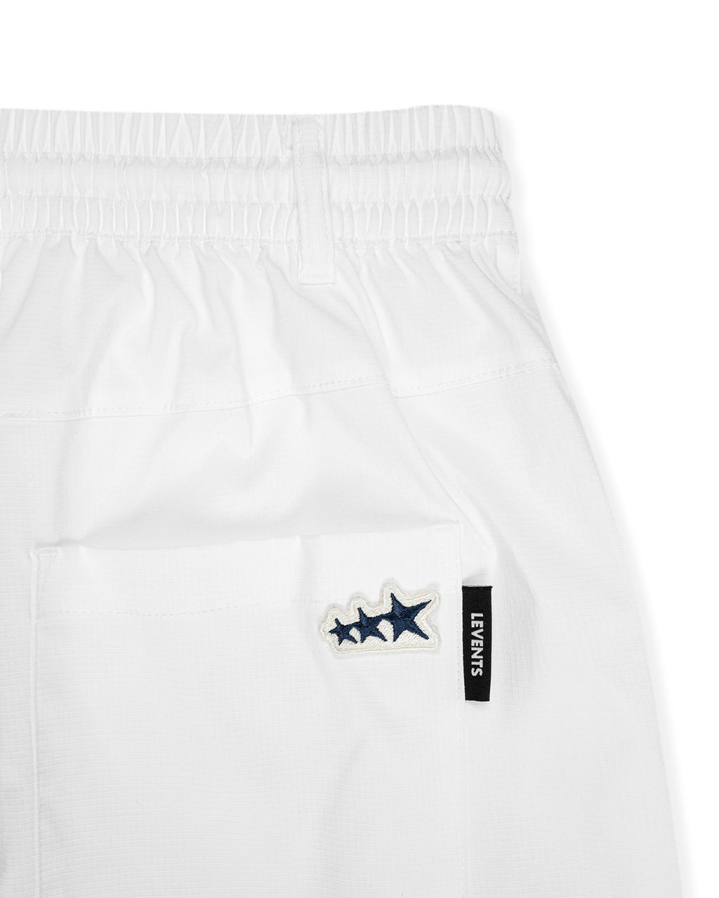 Sporty Nylon Cargo Pants