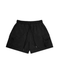 Sporty Nylon Cargo Shorts