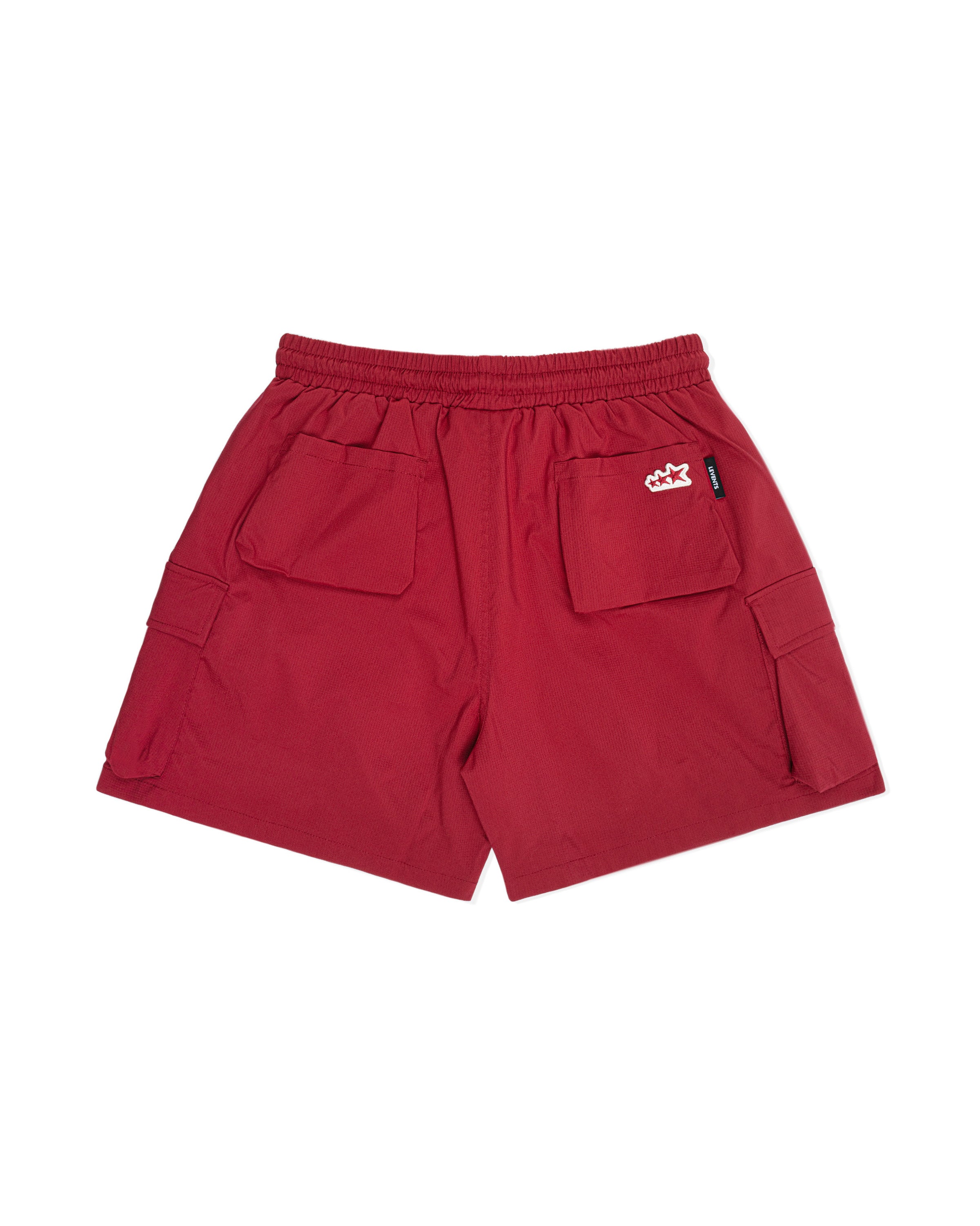 Sporty Nylon Cargo Shorts