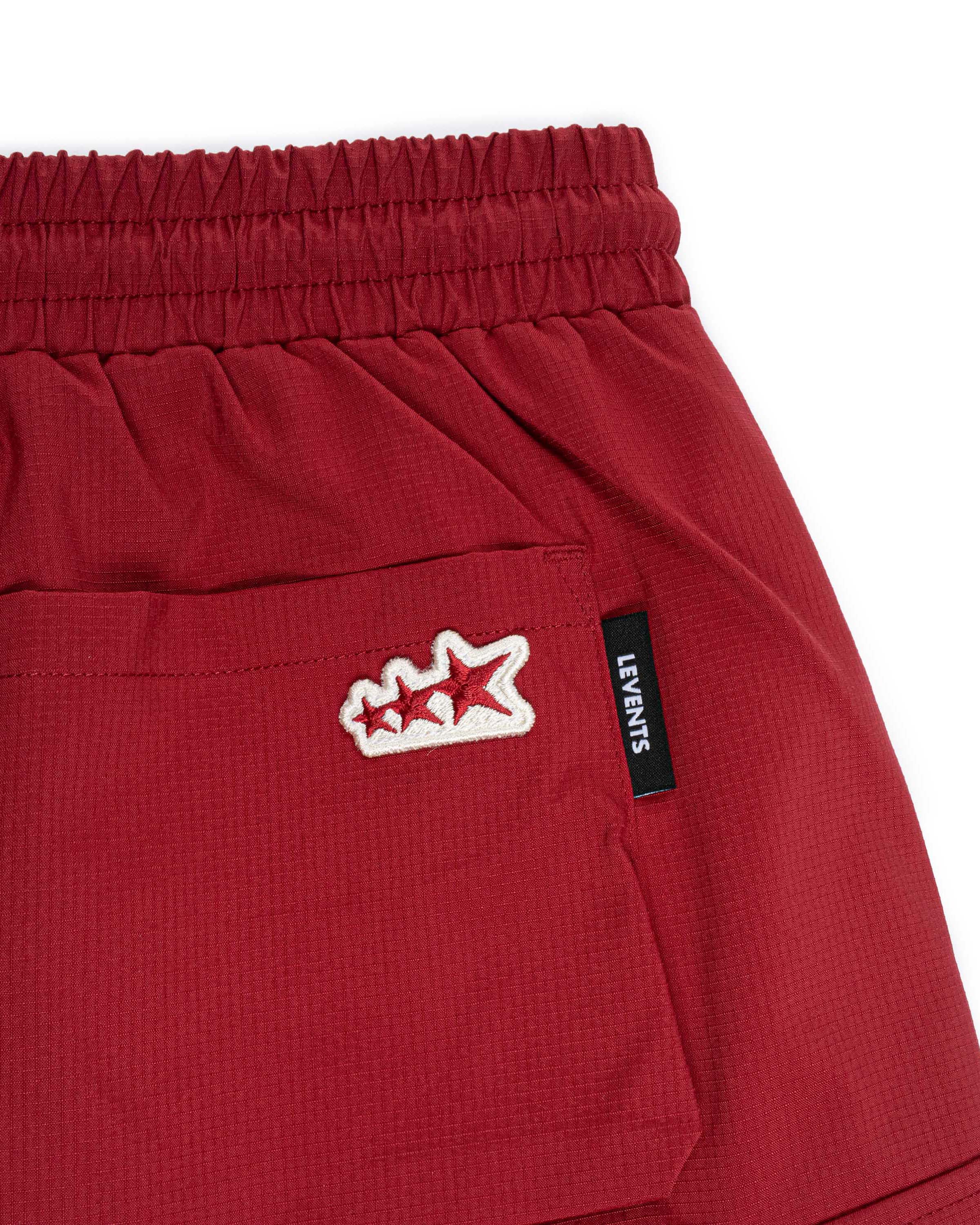 Sporty Nylon Cargo Shorts