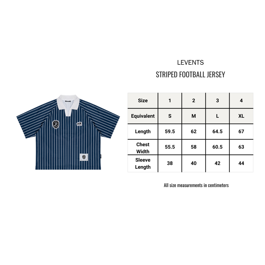 Striped Football Jersey