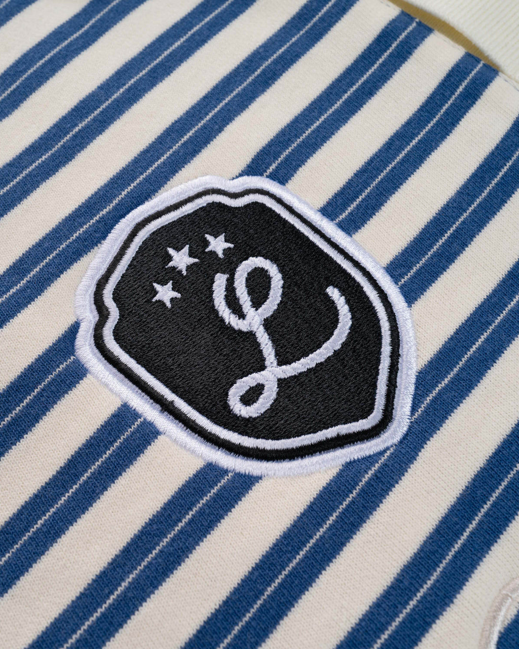 Striped Long Sleeve Polo Shirt