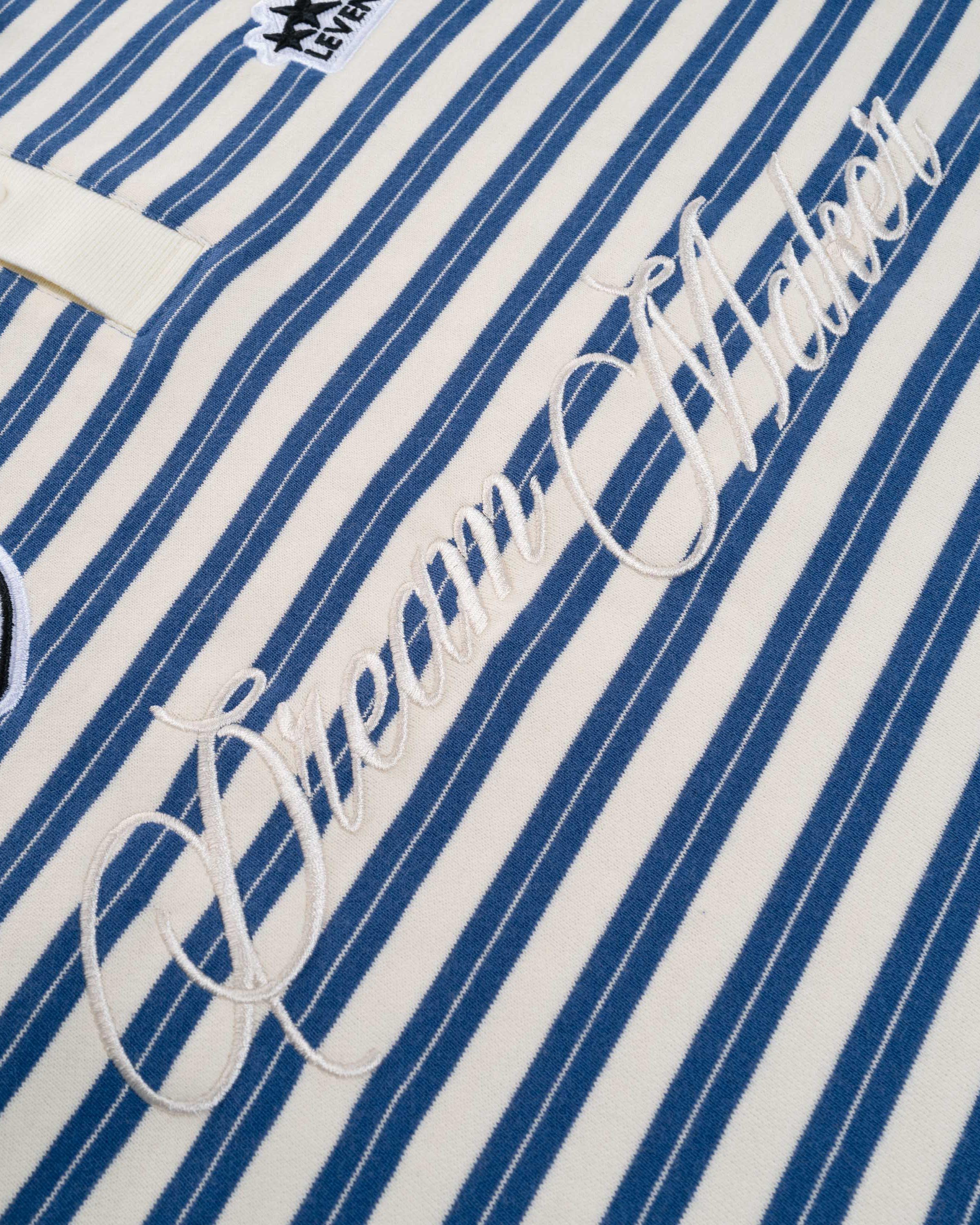 Striped Long Sleeve Polo Shirt