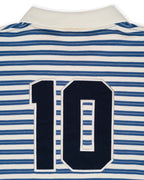 Striped Long Sleeve Polo Shirt