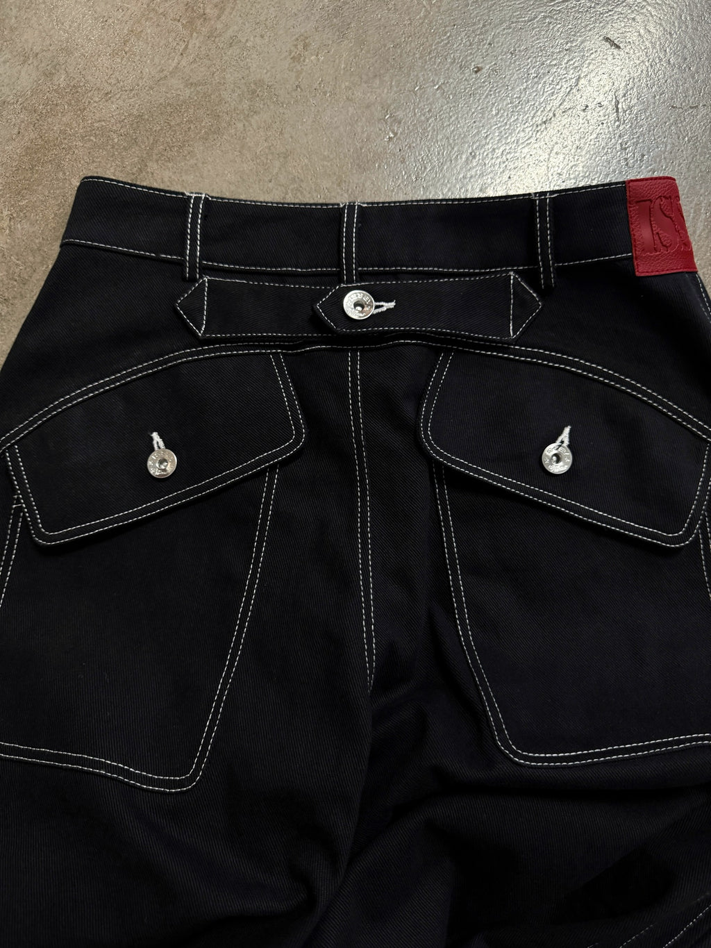 Rounded Khaki Pants