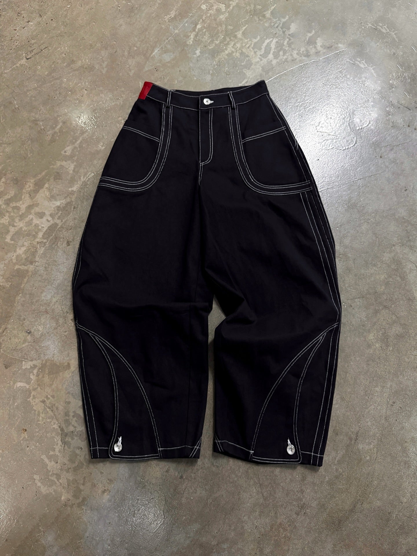 Rounded Khaki Pants