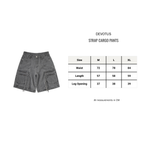 DEVOTUS Strap Cargo Wide Leg Shorts Vietnamese Streetwear