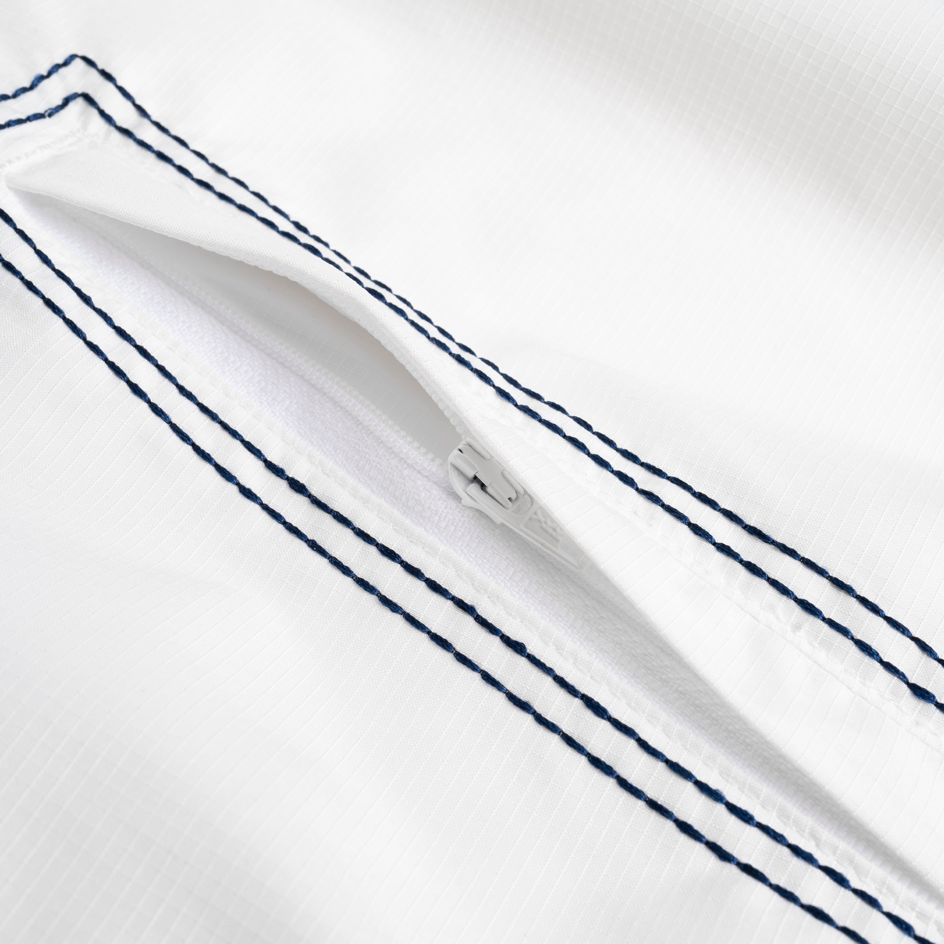 Classic Dashed Line Nylon Jacket