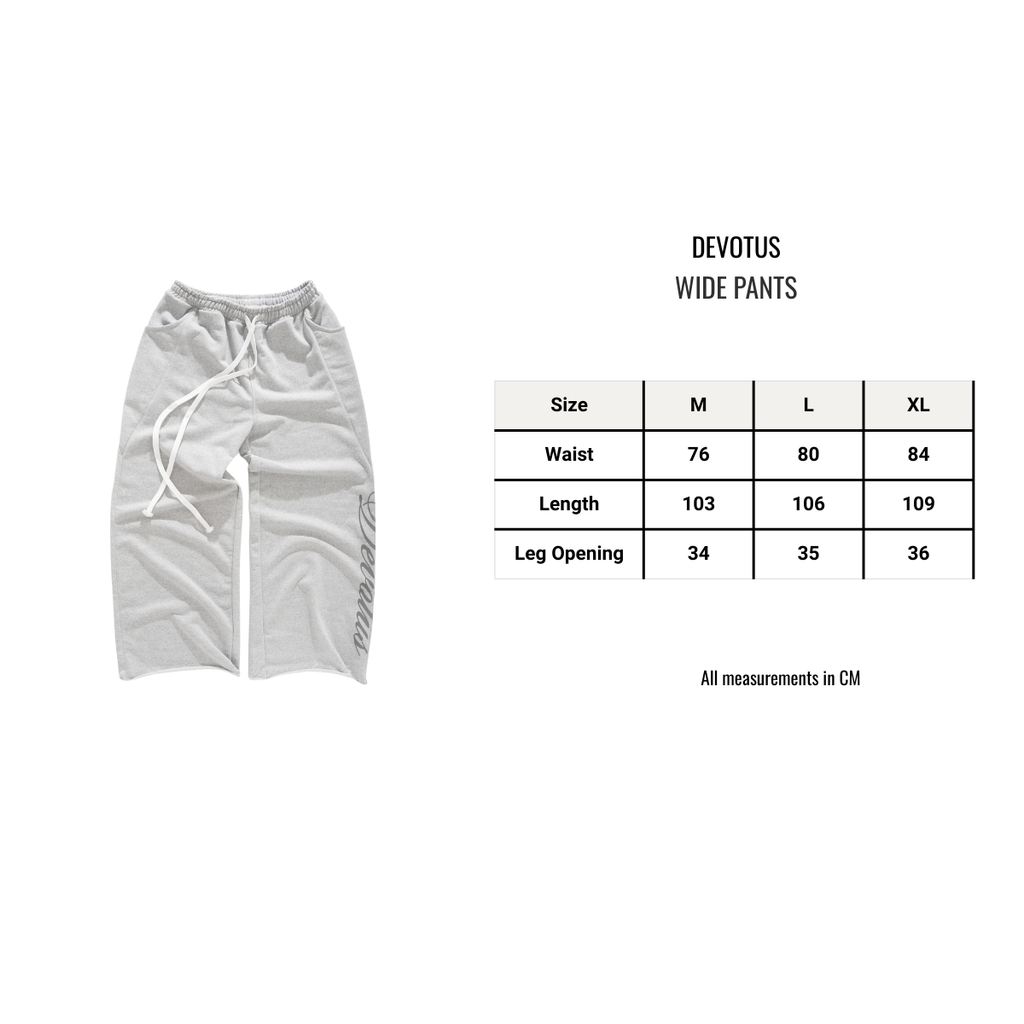 Widepants Baggy Sweatpants