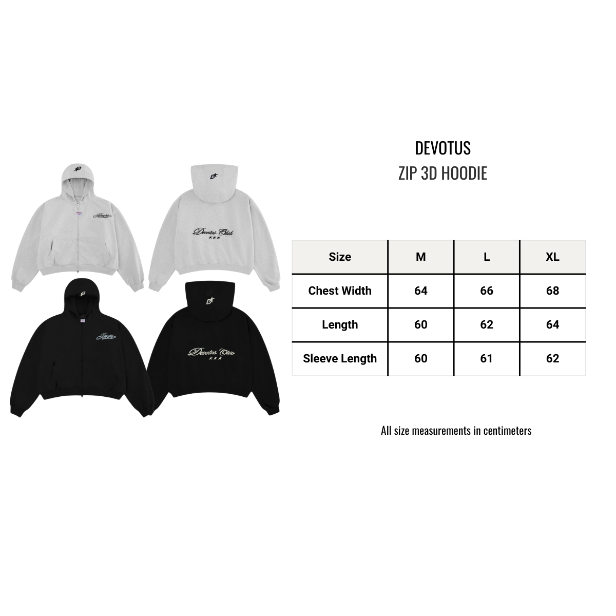 ZIP 3D Hoodie