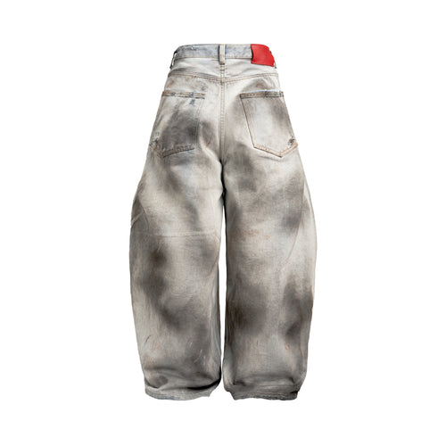 DEVOTUS Blackout Baggy Jeans Vietnamese Streetwear