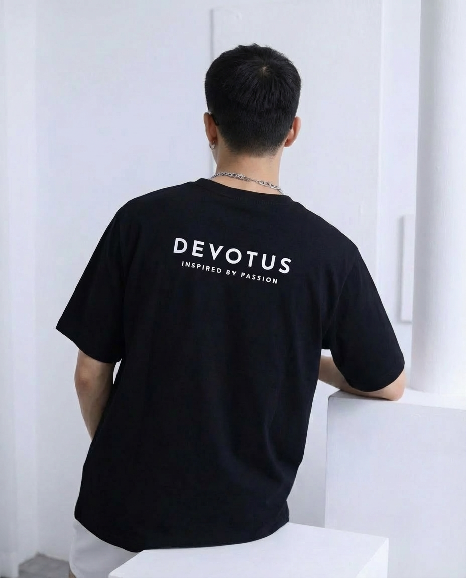 DEVOTUS DVT Signature V1 Oversized T-Shirt Vietnamese Streetwear