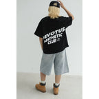 DEVOTUS Metallic Boxy T-Shirt Vietnamese Streetwear