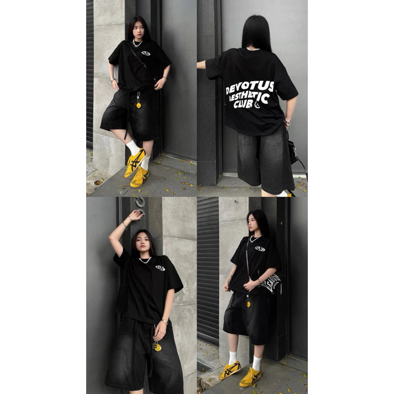 Metallic Boxy T-Shirt