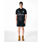 Jersey Mesh Boxy Black