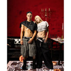 DEVOTUS Ink Baggy Jeans Vietnamese Streetwear
