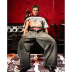 DEVOTUS Ink Baggy Jeans Vietnamese Streetwear