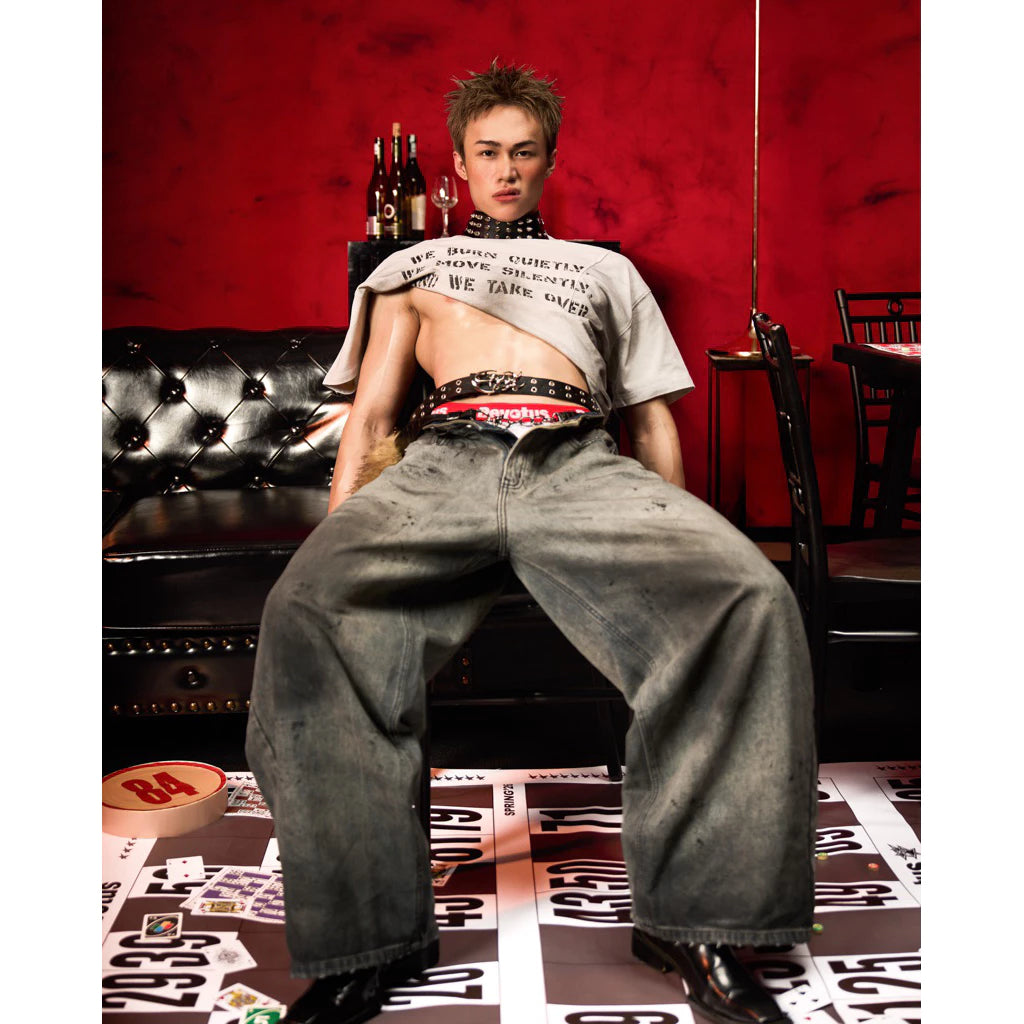 DEVOTUS Ink Baggy Jeans Vietnamese Streetwear