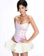 Flury Silk Corset Dress