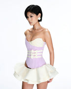 Flury Silk Corset Dress