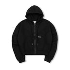 Boxy Zip Hoodie