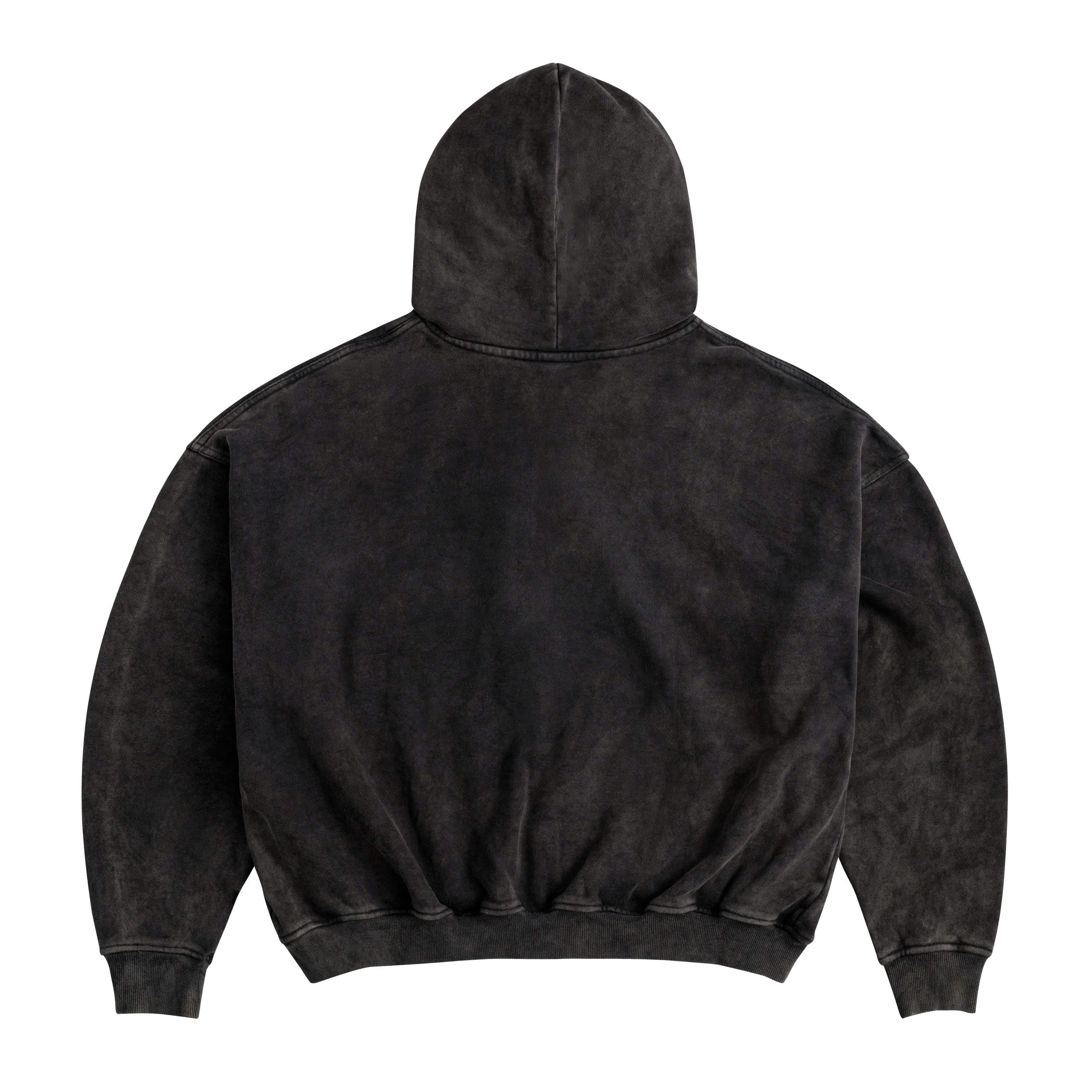 Timeless Washed Zipped Hoodie