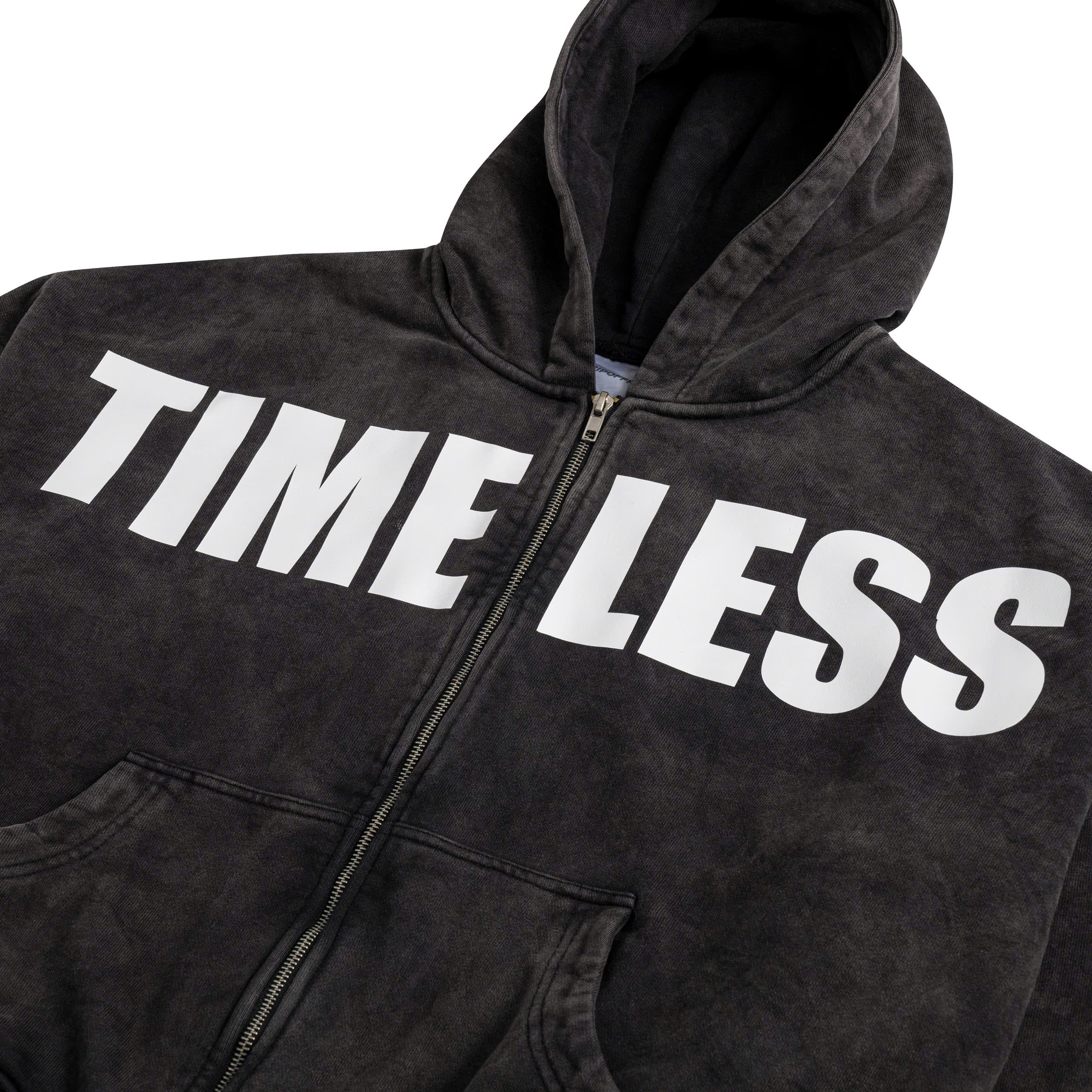 Timeless Washed Zipped Hoodie